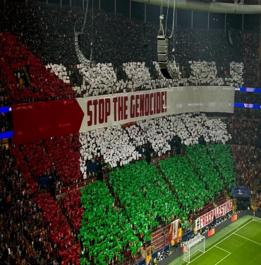 Galatasaray’dan Filistin koreografisi Galatasaray’dan Filistin koreografisi