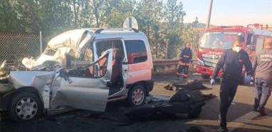 Feci kazada 3 kişi öldü, 3 kişi yaralandı