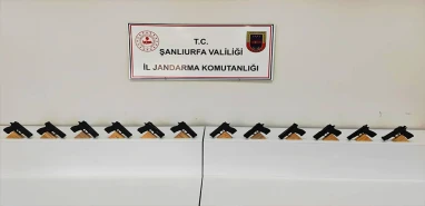 Şanlıurfa'da Kaçak Silah Operasyonu