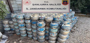 Şanlıurfa'da Tüp stokçuluğuna operasyon Şanlıurfa'da Tüp stokçuluğuna operasyon