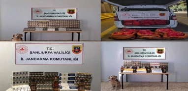 Şanlıurfa’da Jandarmadan Kaçak Tütün ve Alkol Operasyonu