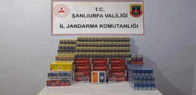 Viranşehir’de Kaçak Tütün ve Alkol Operasyonu