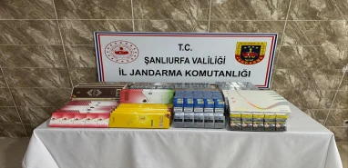 Şanlıurfa’da Kaçak Tütün ve Sigara Operasyonu