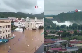 Çin’de sel hayatı felç etti