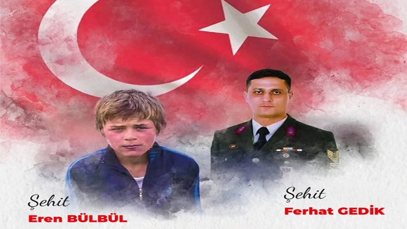 Şehit Eren Bülbül ve Şehit Ferhat Gedik, Şehadetlerinin 8. Yılında Anıldı