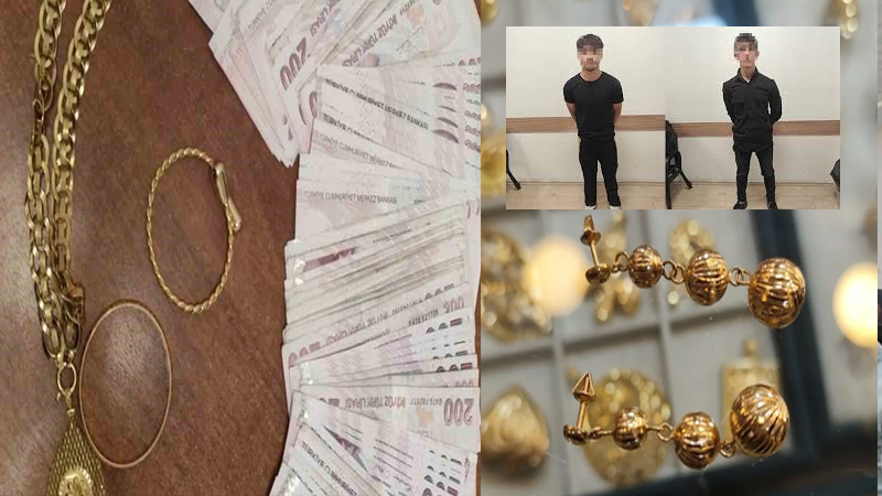 Evden 750 Bin Liralık Altın Çalan 2 Çocuk Yakalandı
