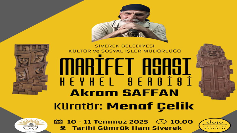 Siverek Belediyesi’nden “Marifet Asasi Heykel Sergisi”