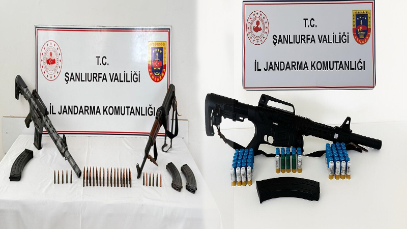 Şanlıurfa’da Ruhsatsız Silah Operasyonu