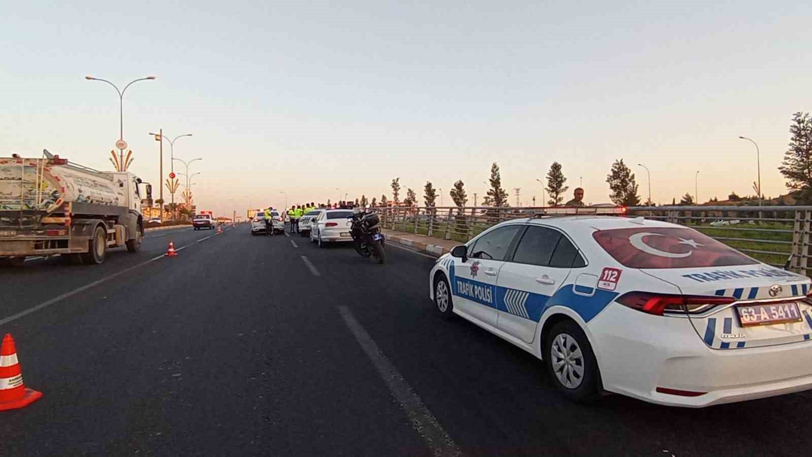 Şanlıurfa'da trafik verilerini açıkladı