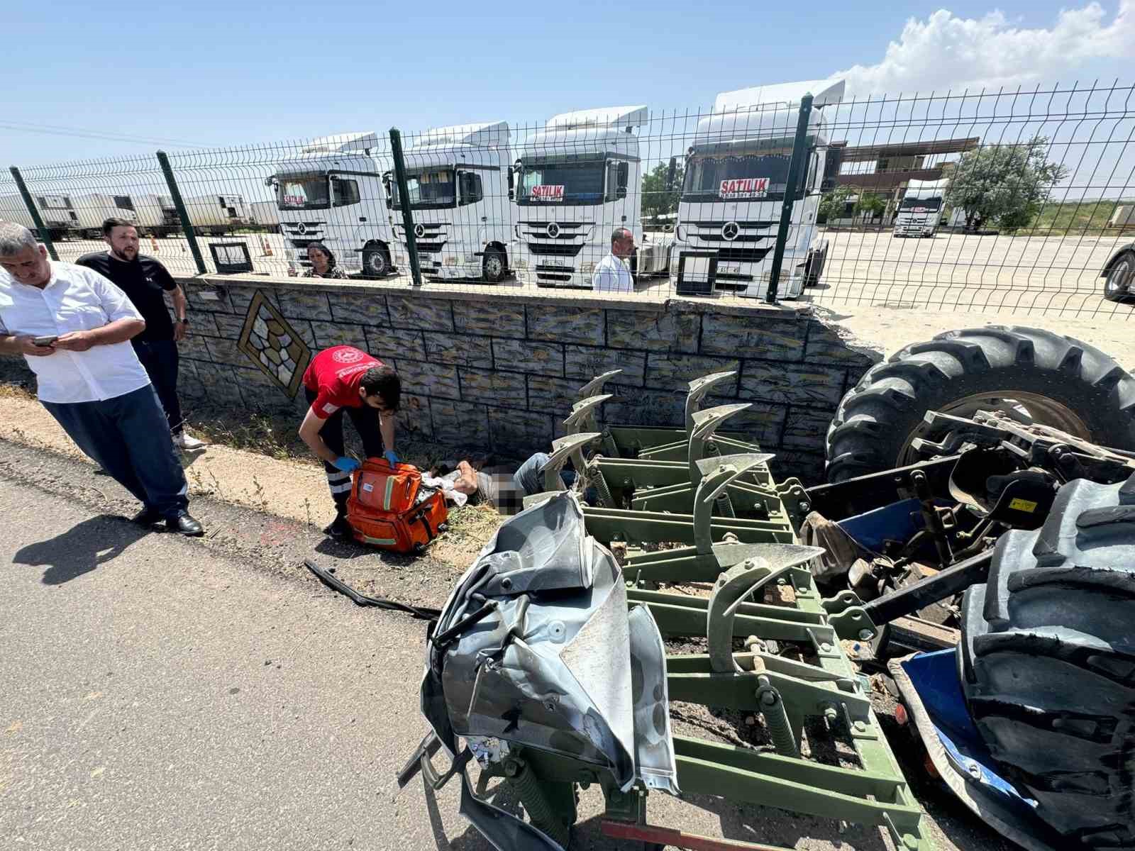 Şanlıurfa’da ilginç kaza