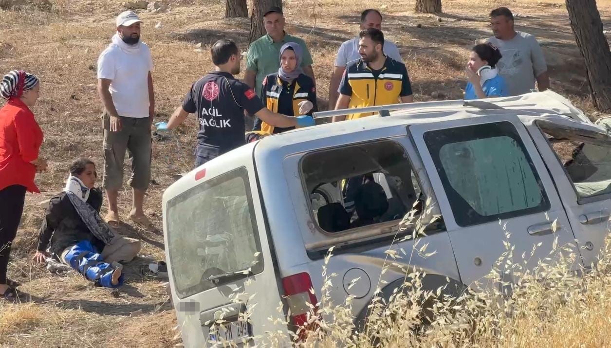 Araç devrildi, Halfeti gezisi kabusa dönüştü