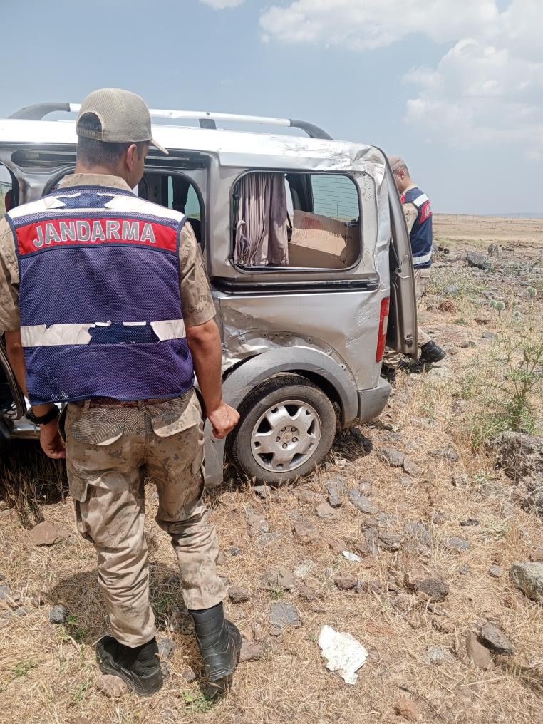 Siverek’te trafik kazası