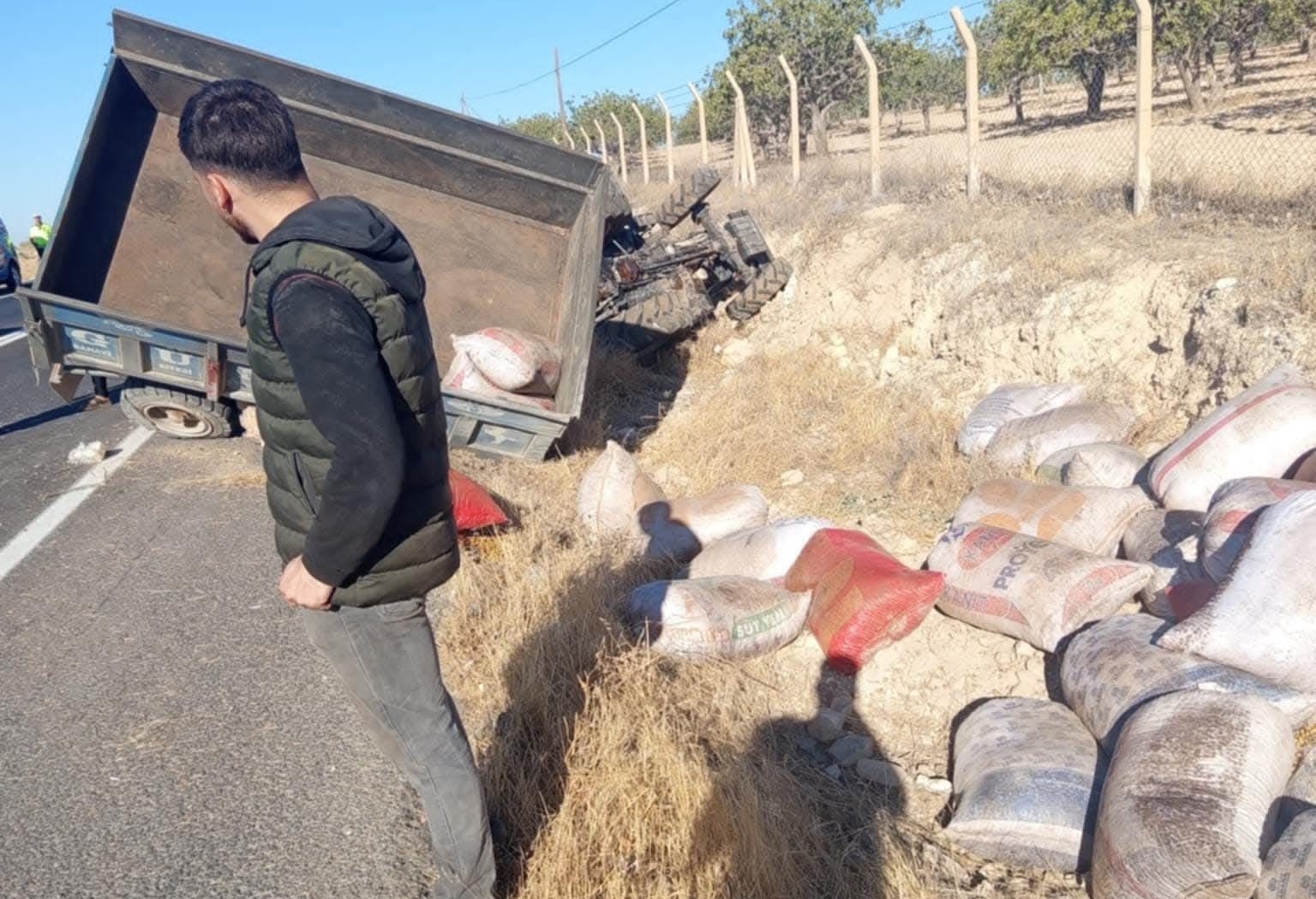 Şanlıurfa’da 2 ayrı traktör kazası