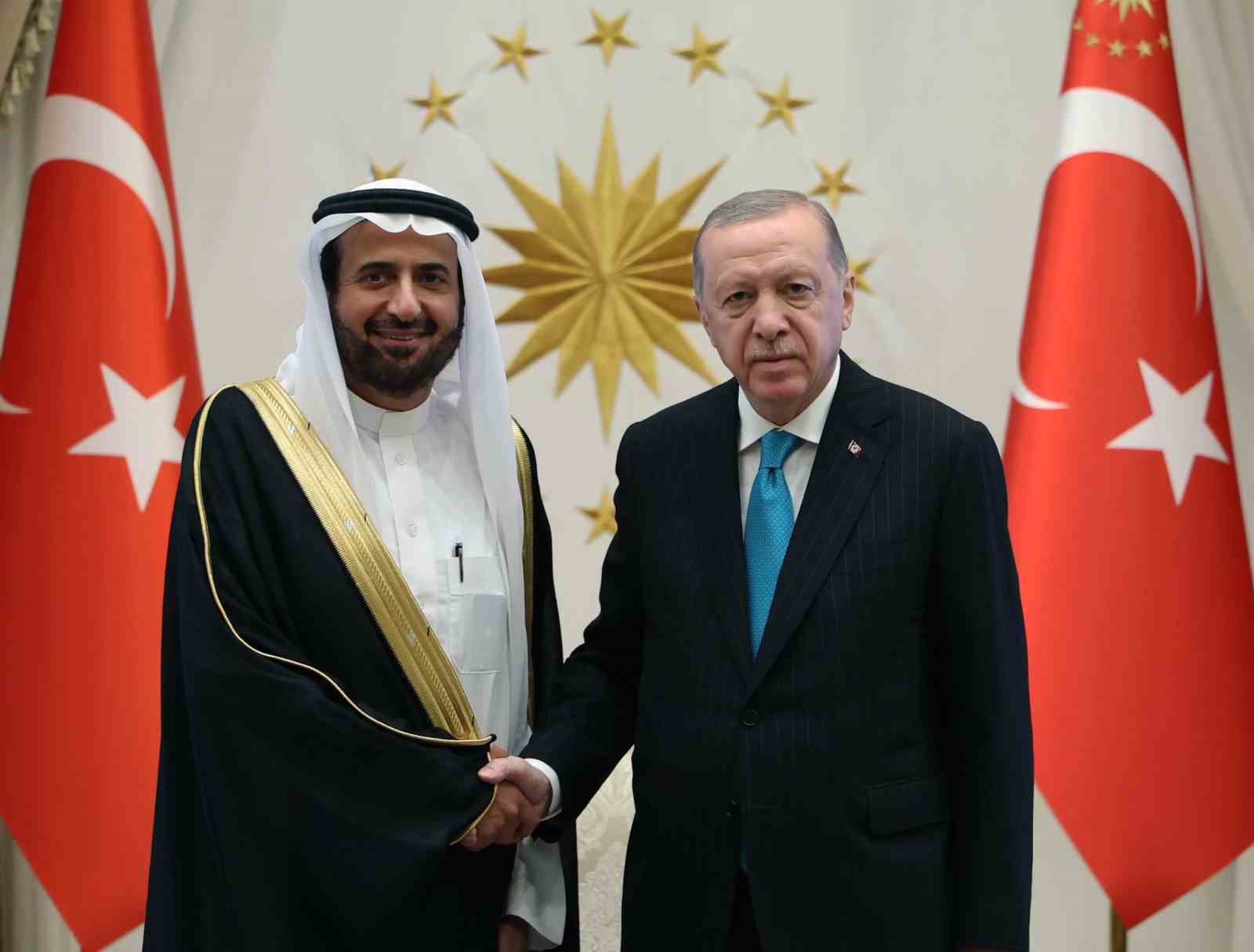 Cumhurbaşkanı Erdoğan, Suudi Arabistan Hac ve Umre Bakanı Rabia’yı kabul etti