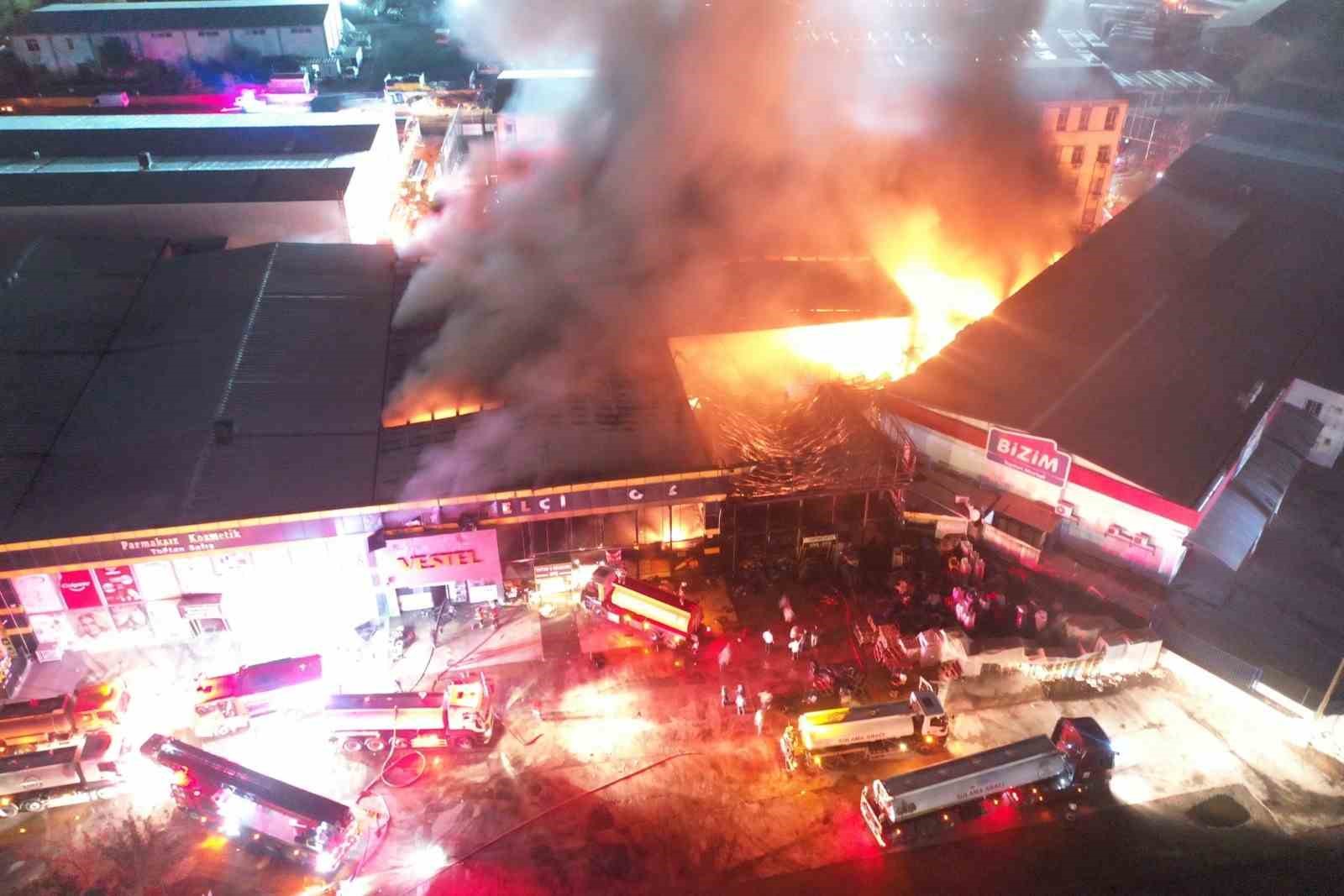 Şanlıurfa’da iş yerinde korkutan yangın
