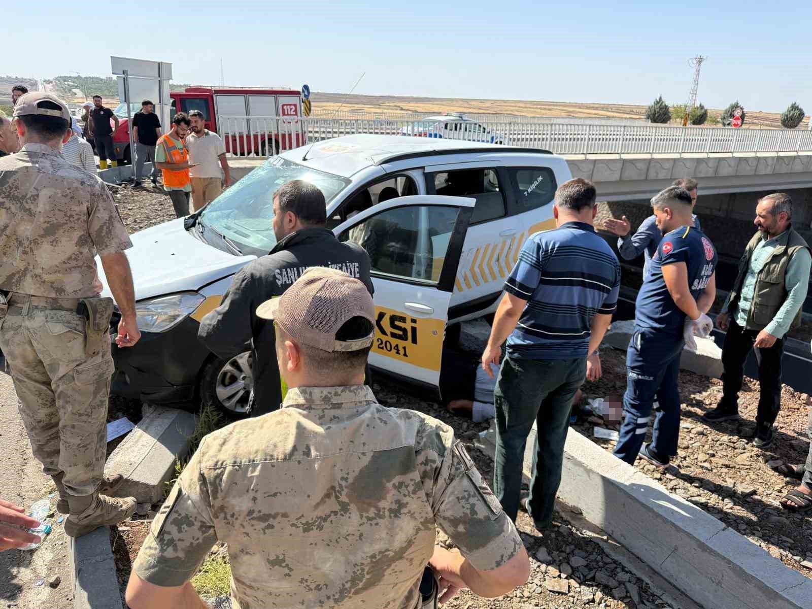 Siverek’te hastane kavşağında kaza