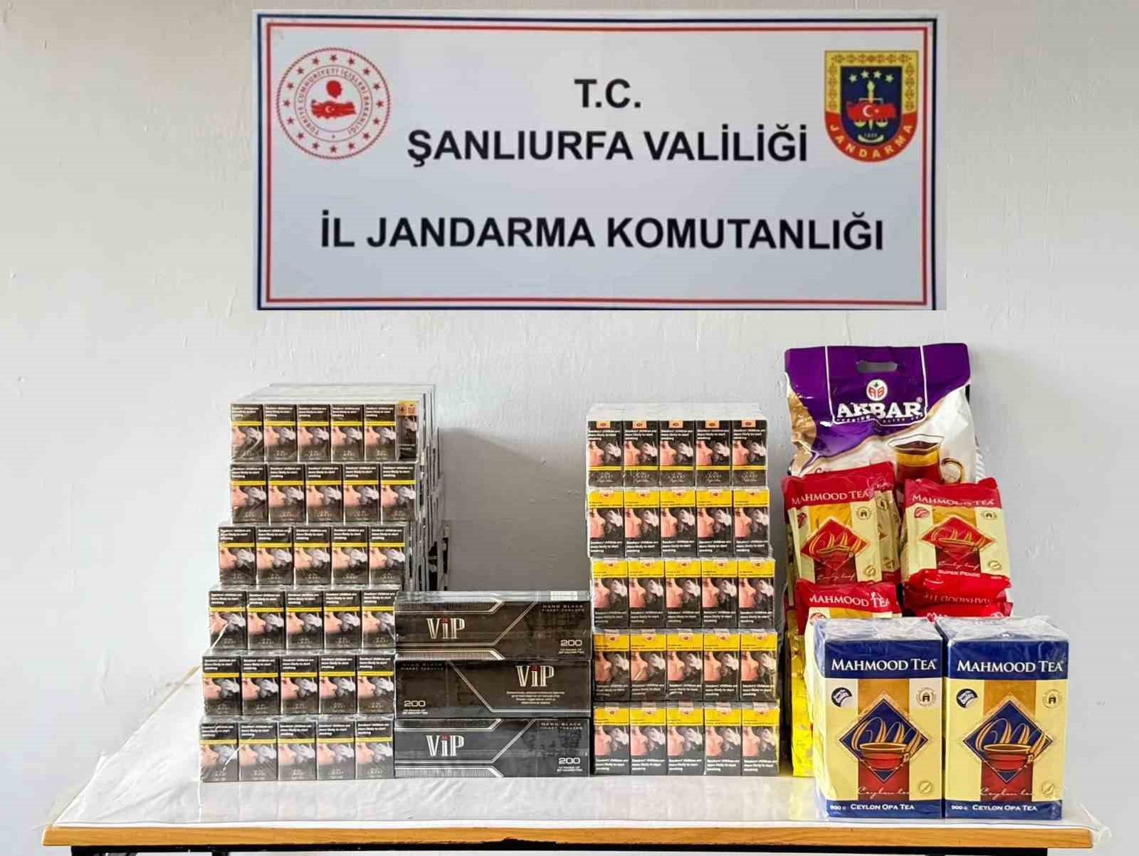 Viranşehir’de Jandarmadan Kaçakçılığa Darbe