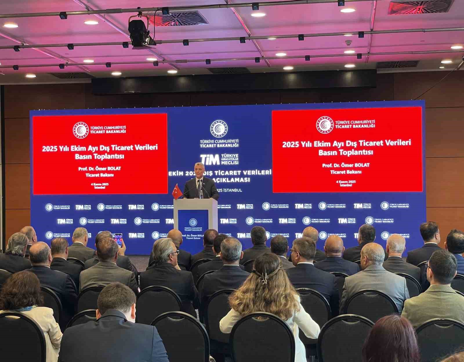 Bakan Bolat: Ekim Ayı İhracatı 24 Milyar Dolar Oldu