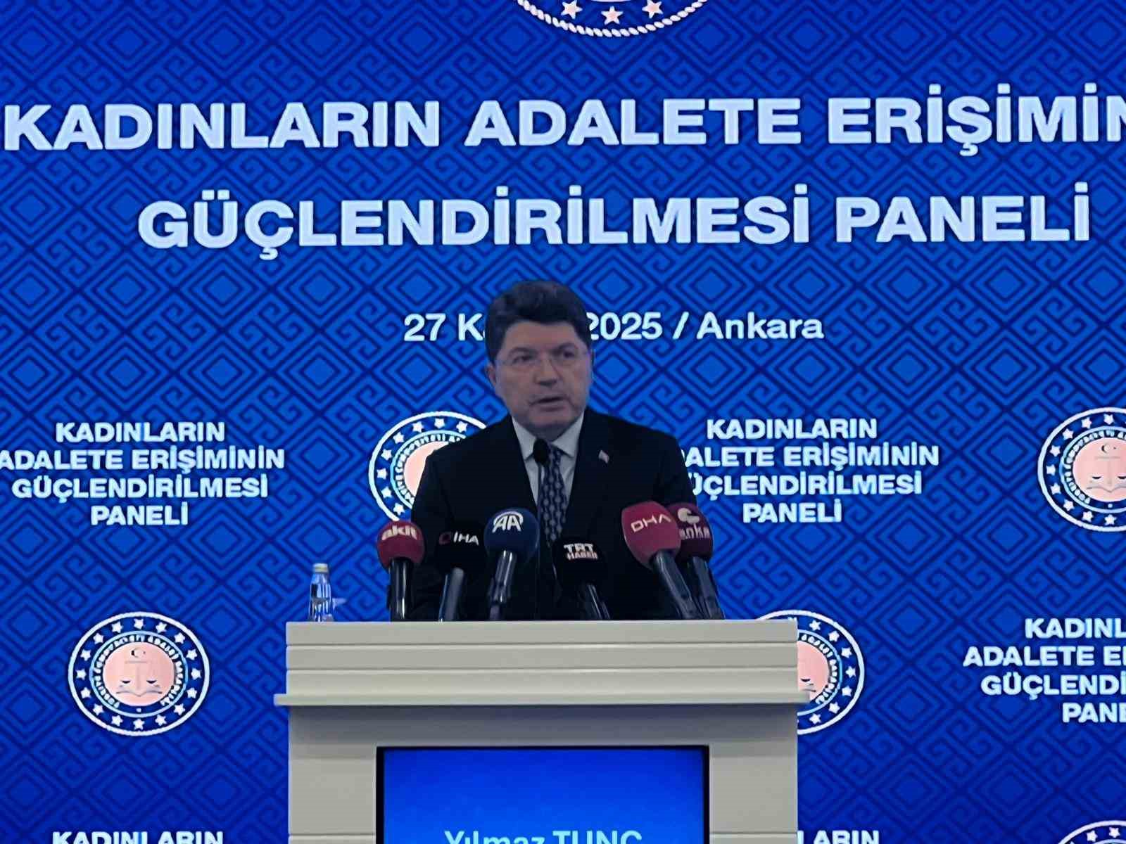 Bakan Tunç: "11’inci yargı paketi 40’a yakın maddeden oluşacak"