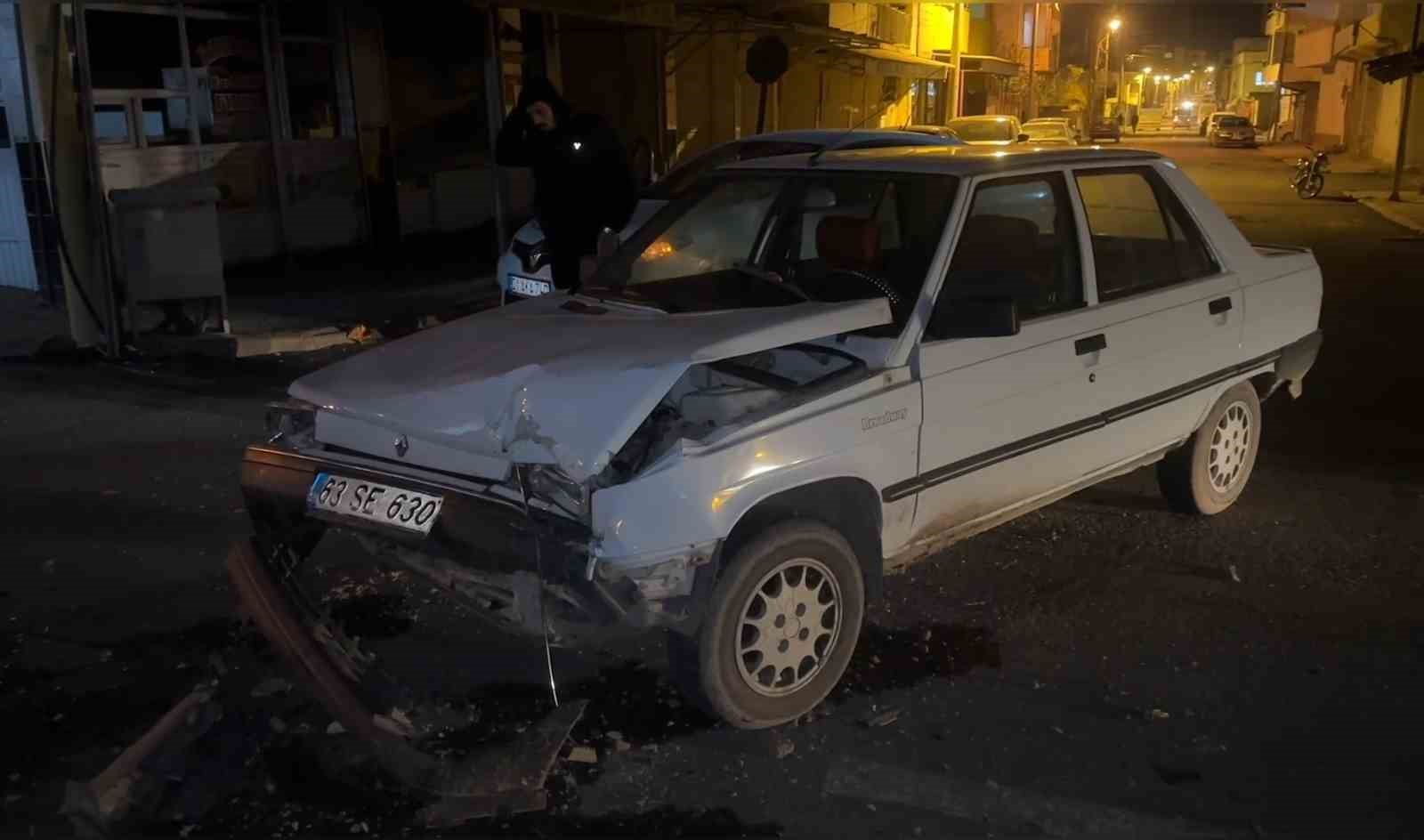 Ceylanpınar’da Kavşakta Kaza