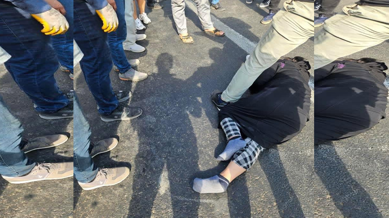 Siverek’te yolun karşı tarafına geçmeye çalışan kadına otomobil çarptı