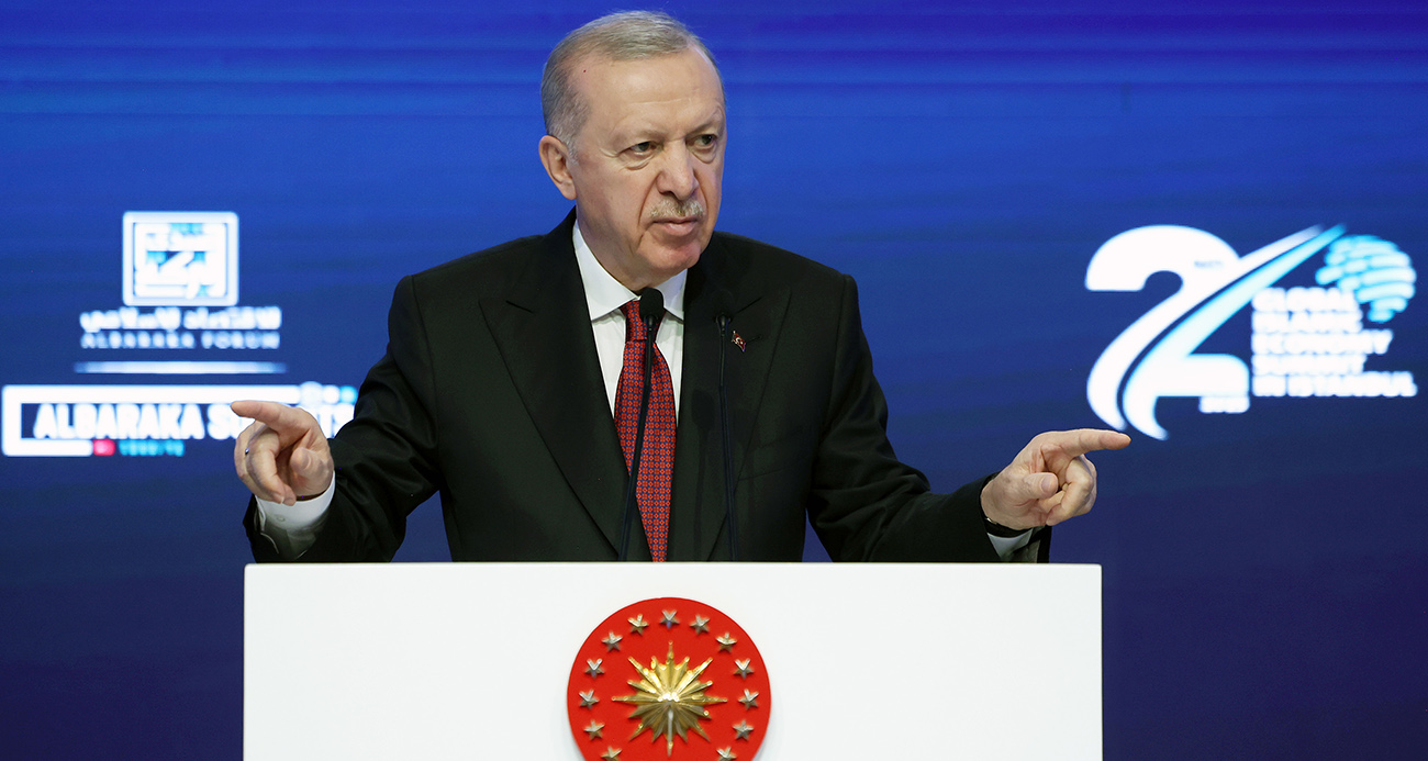 Cumhurbaşkanı Erdoğan'dan faiz mesajı