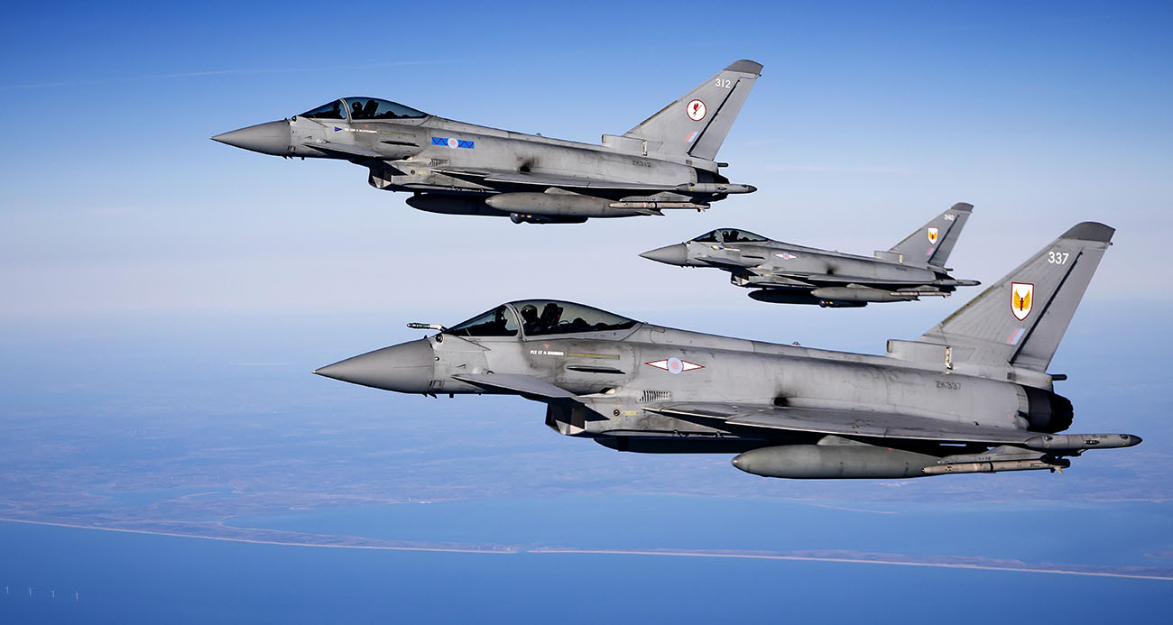 Türkiye'nin 40 adet Eurofighter için yaptığı ön talebi onayladı