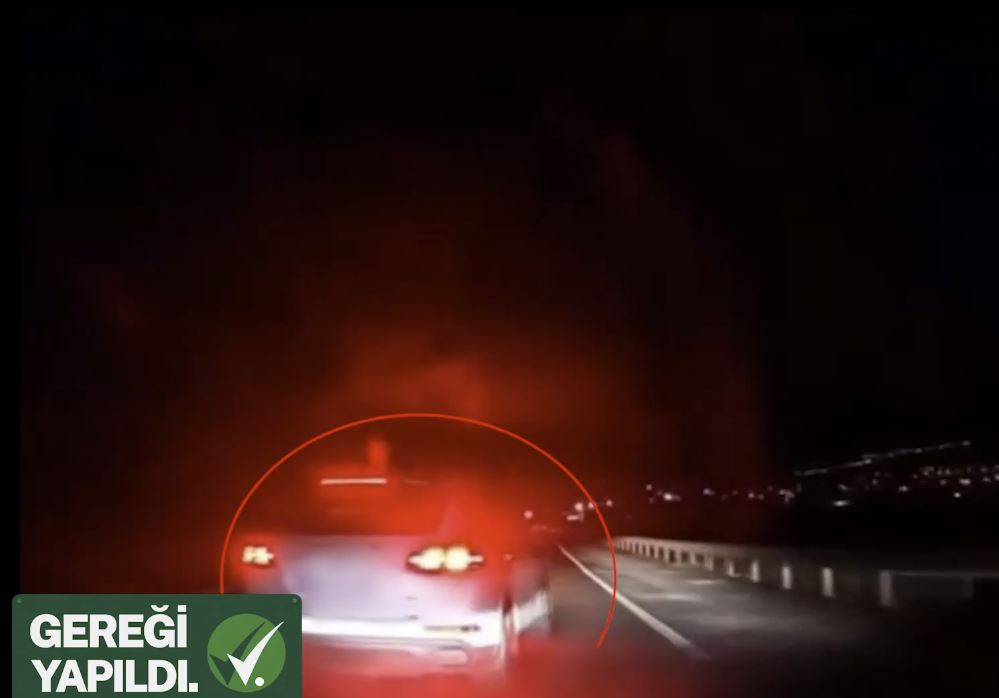 Asfalt Zorbası Yakalandı: Yeni Trafik Kanunu İlk Kez Uygulandı