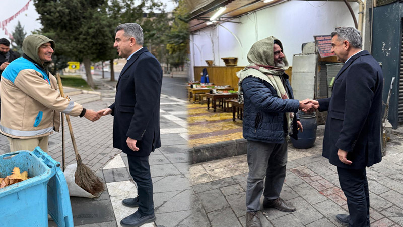 İl Başkanı Günbegi esnafla biraraya geldi