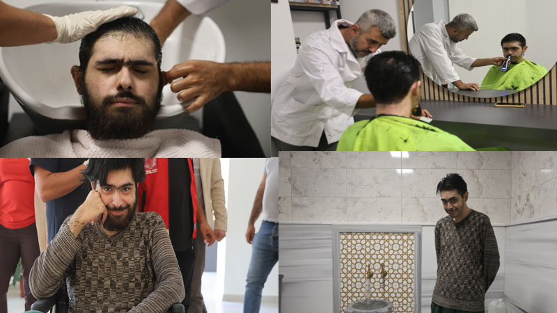 3 Yıl Sonra Duş Aldırıldı Ve Tıraş Ettirildi