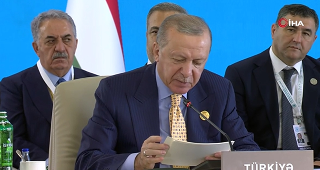 Cumhurbaşkanı Erdoğan Türk dünyasına hitap etti