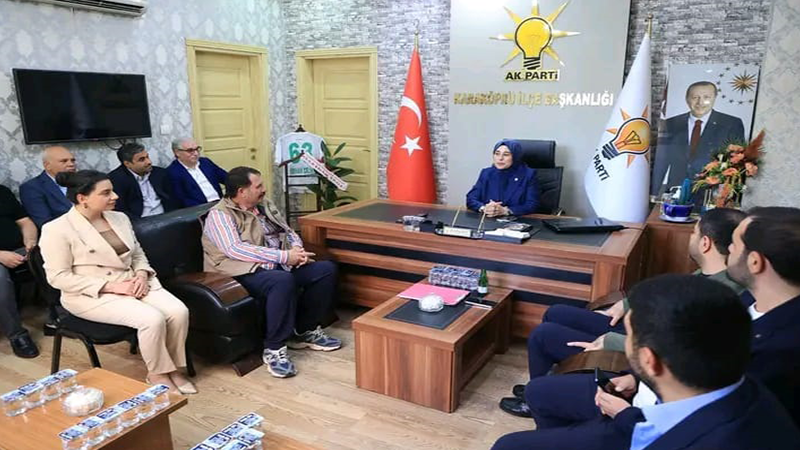 Milletvekili Yazmacı’dan Karaköprü Teşkilatına Ziyaret