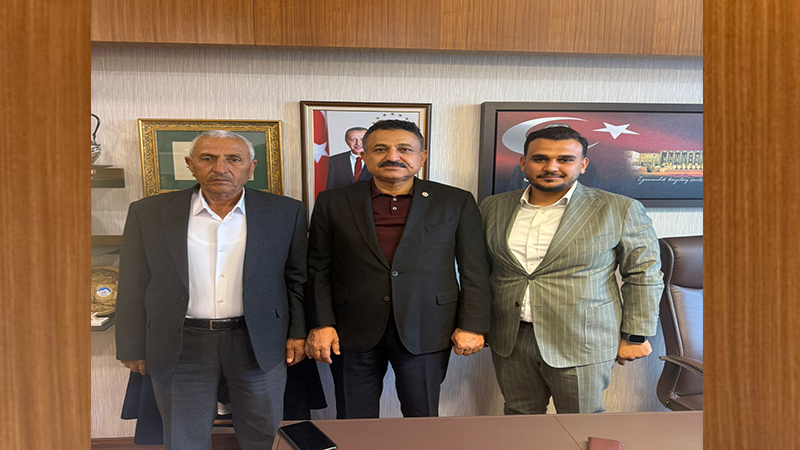 Başkan Bertan’dan Milletvekili Başak'a Ziyaret