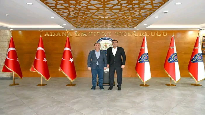 Müdür Aksoy'dan Adana Emniyet Müdürüne Ziyaret