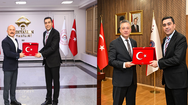 Emniyet Müdürü Aksoy’dan Adıyaman Ziyaretleri