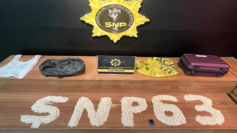 Şanlıurfa'da 9 Bin 500 Captagon Hap Ele Geçirildi