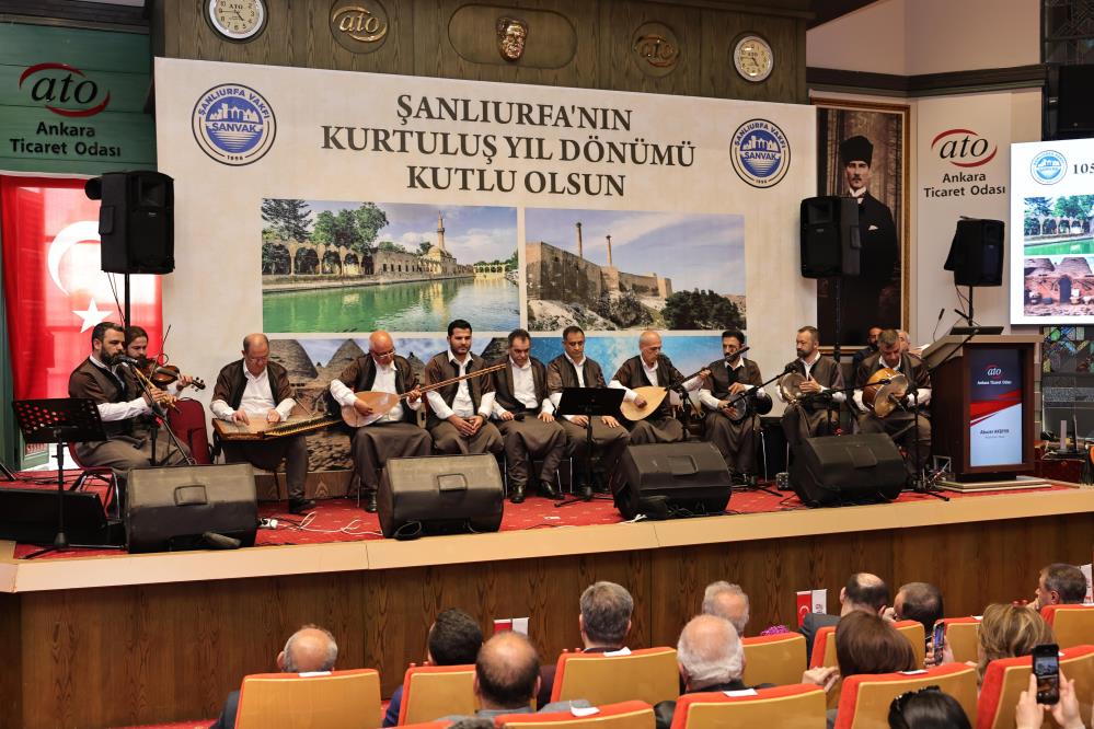 Şanlıurfa'nın 105 yıllık kurtuluş gururu başkentte yaşatıldı