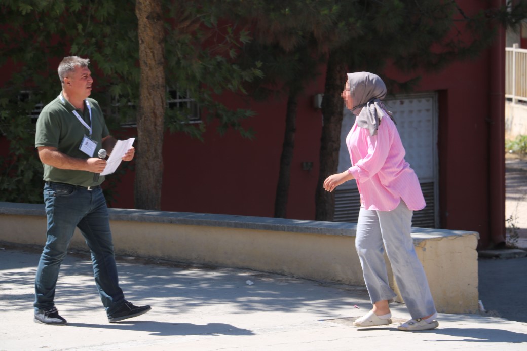 Şanlıurfa’da kimliğini unutan öğrenci son anda sınava yetişti