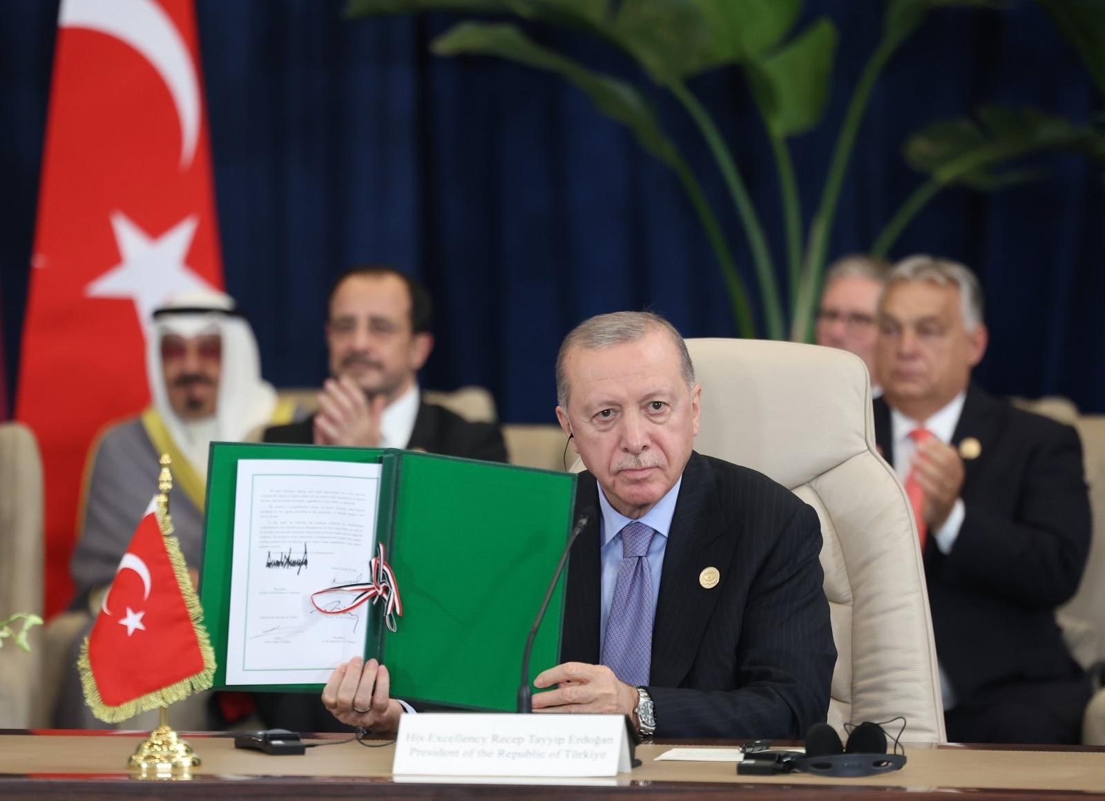 Türkiye, ABD, Mısır ve Katar Gazze için "Niyet Belgesi" imzaladı