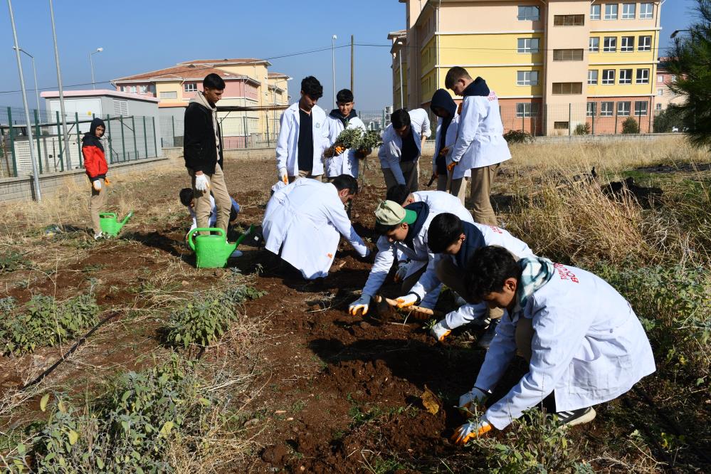 Öğrencilere 'tohumdan sofraya' tarım eğitimi