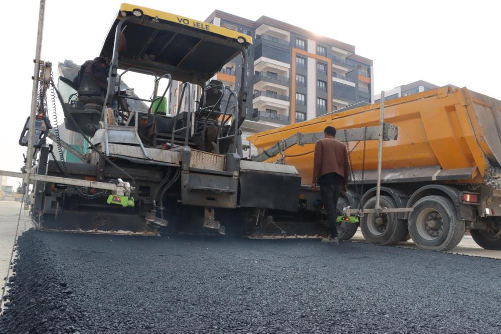 Büyükşehir’den trafiği rahatlatan yol çalışması