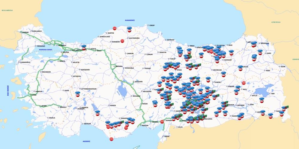 Şanlıurfa’da Kar Ulaşımı Felç Etti