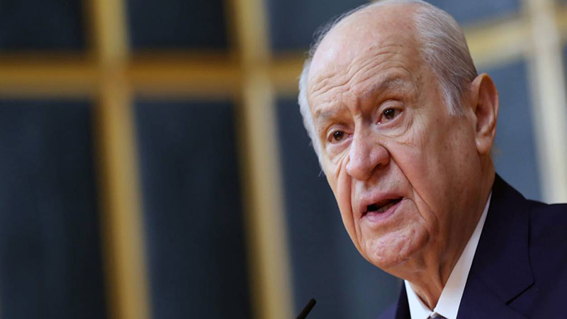 MHP lideri Bahçeli: "Terör devleti İsrail Gazze’yi yutmaktadır"
