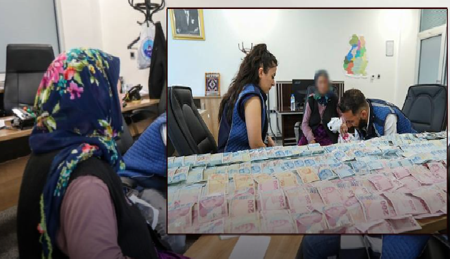 Ekipler Parayı Saymakta Güçlük Çekti