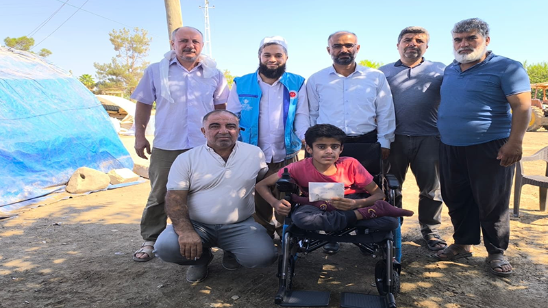 Şanlıurfa Diyanet Vakfı’ndan anlamlı bağış