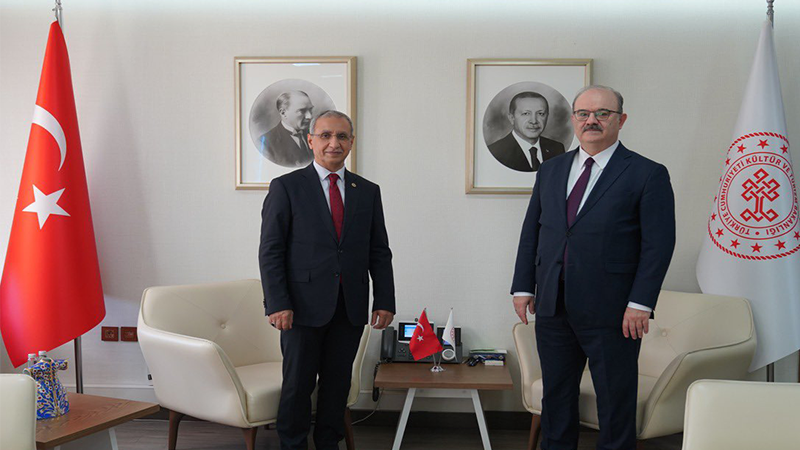 Milletvekili Dusak Bakan Yardımcısı ile bir araya geldi