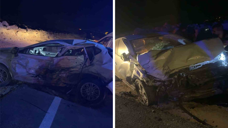 Şanlıurfa’da 2 otomobil çarpıştı