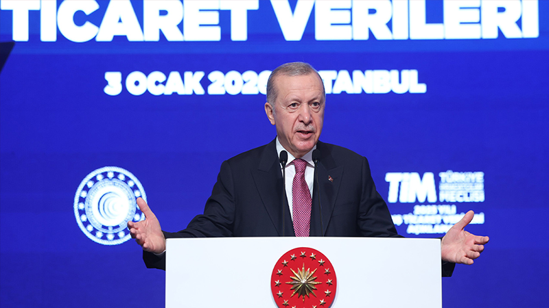 Cumhurbaşkanı Erdoğan: "2025 yılında ihracat rekoru kırıldı"