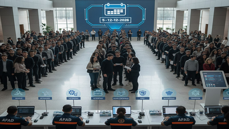 Afad’dan Dev İstihdam Hamlesi