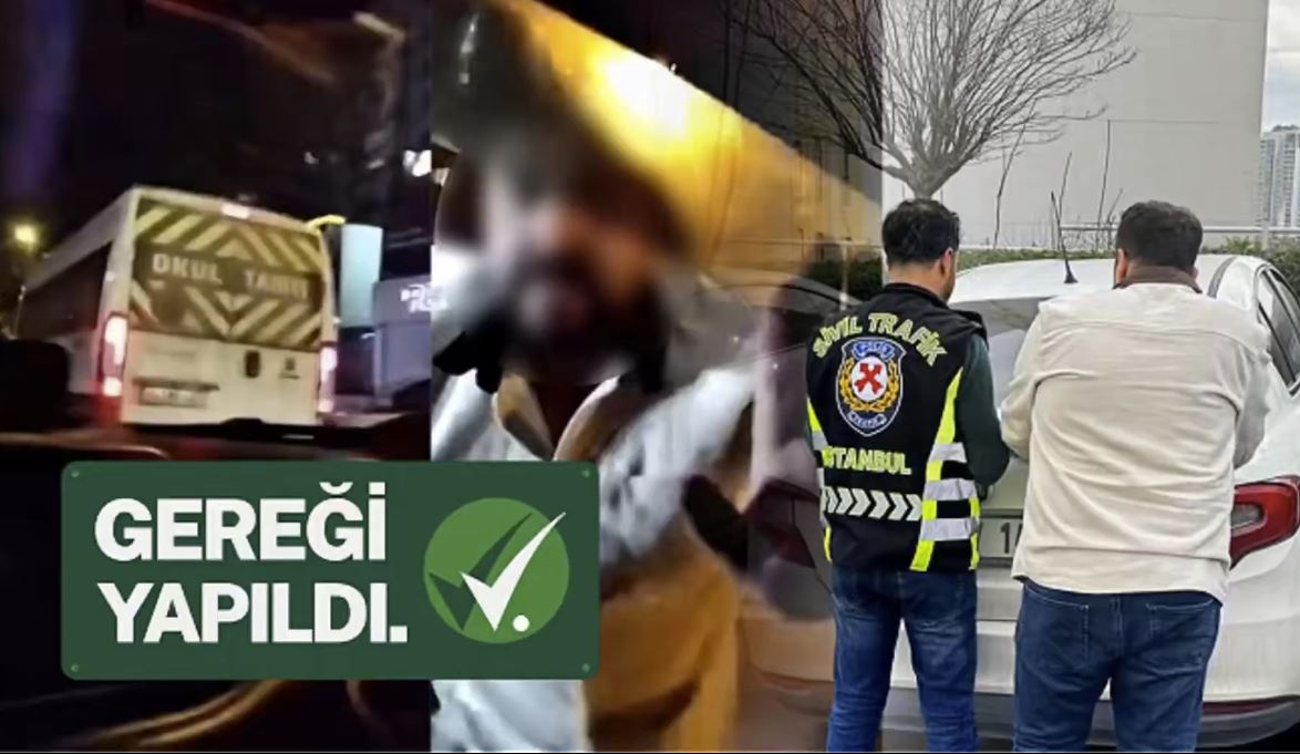 Trafikte Kafa Atarak Saldıran Sürücü Yakalandı